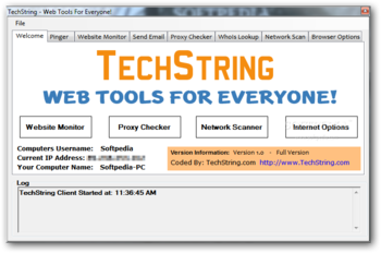 TechString screenshot