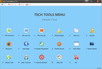 TechTools Menu screenshot 3