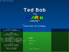 Ted Bob In A Mario Costume screenshot