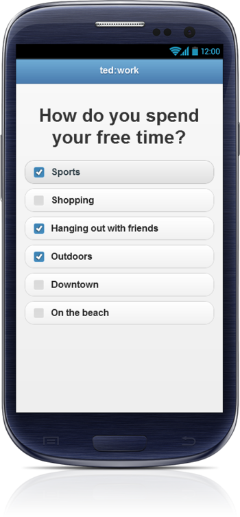Tedwork screenshot 2