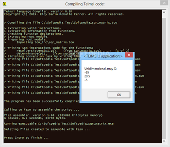 Teimsi Editor and Compiler screenshot 7