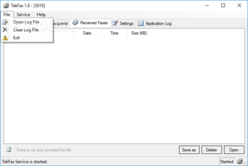 TekFax screenshot 3