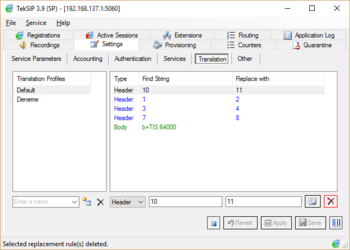 TekSIP screenshot 6