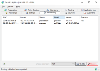 TekSIP screenshot 7