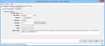 TekSIP Route Server screenshot 4