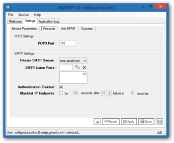 TekSMTP screenshot 3