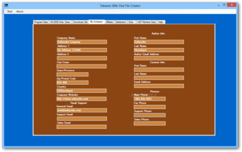 Tekware XML Pad File Creator screenshot 4