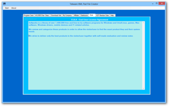 Tekware XML Pad File Creator screenshot 7