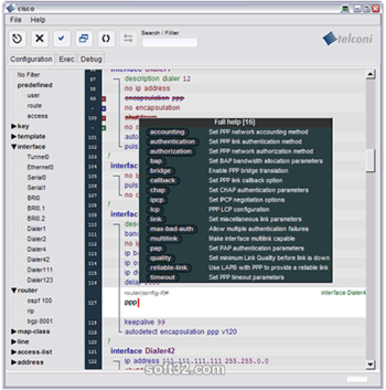 Telconi Terminal screenshot 3