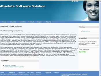 TeleMarketing Software System screenshot