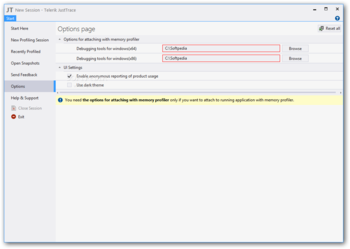Telerik JustTrace screenshot 5