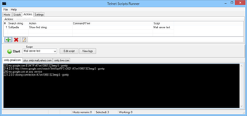 Telnet Scripts Runner screenshot 3