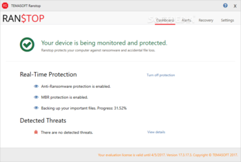 TEMASOFT Ranstop screenshot