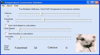 Temperature Conversion Solution screenshot
