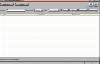 Tennessee DUI ForumFinder screenshot