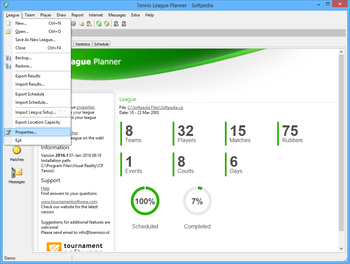 Tennis League Planner screenshot 13