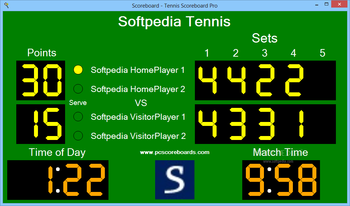 Tennis Scoreboard Pro screenshot 2