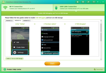 Tenorshare Android Data Recovery Pro screenshot 2