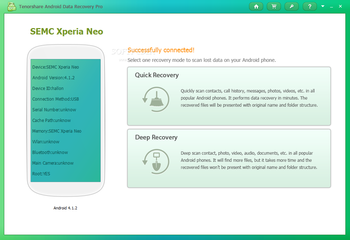 Tenorshare Android Data Recovery Pro screenshot 3