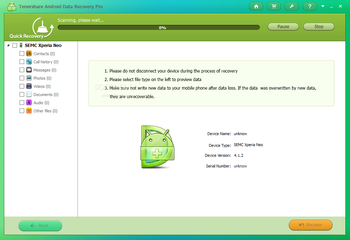 Tenorshare Android Data Recovery Pro screenshot 4