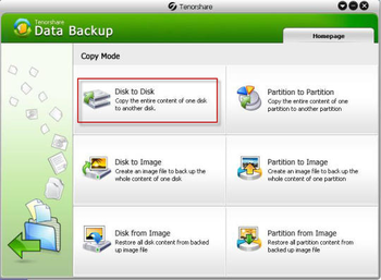 Tenorshare Data Backup screenshot