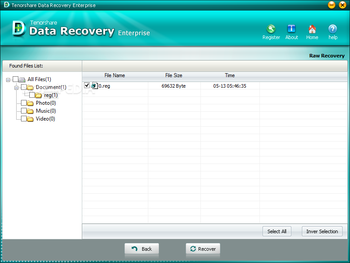 Tenorshare Data Recovery Enterprise screenshot 3