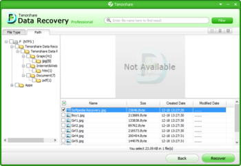 Tenorshare Data Recovery Standard screenshot 9