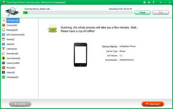 Tenorshare iPhone 4S Data Recovery screenshot 2