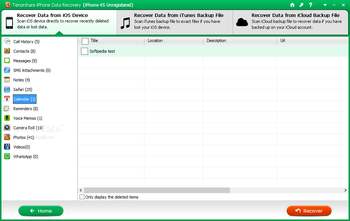 Tenorshare iPhone 4S Data Recovery screenshot 6