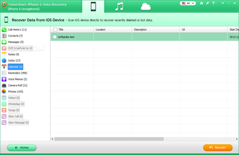 Tenorshare iPhone 6 Data Recovery screenshot 3