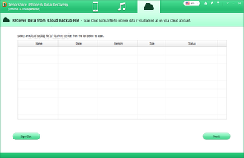 Tenorshare iPhone 6 Data Recovery screenshot 5