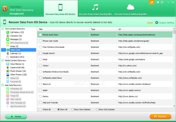 Tenorshare iPod Data Recovery screenshot 5