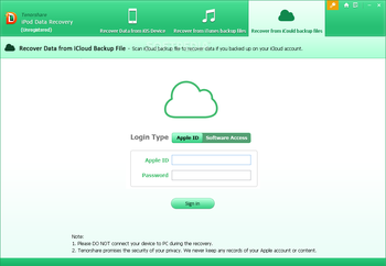 Tenorshare iPod Data Recovery screenshot 7