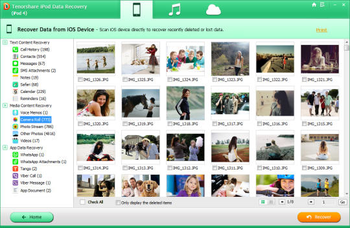 Tenorshare iPod Touch 4 Data Recovery screenshot 2