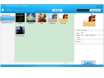 Tenorshare Music Cleanup screenshot