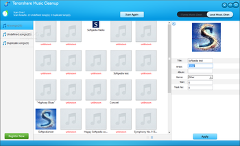 Tenorshare Music Cleanup screenshot 3