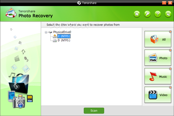 Tenorshare Photo Recovery screenshot