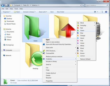 TeoreX FolderIco screenshot