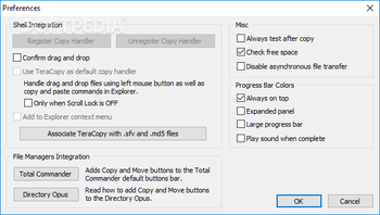 TeraCopy screenshot 3