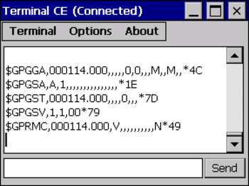 Terminal CE screenshot