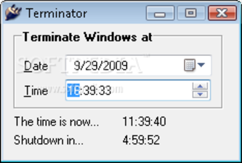 Terminator screenshot