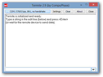 Termite screenshot