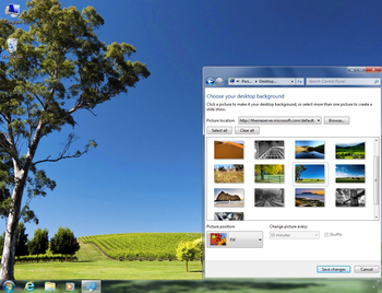 Terra Dynamic Theme screenshot