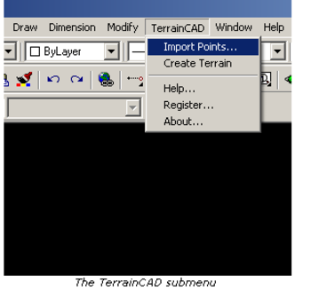 TerrainCAD for AutoCAD screenshot 2