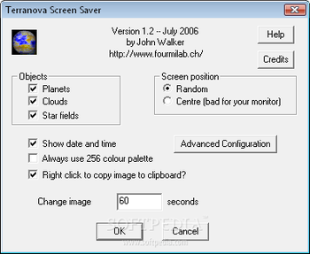 Terranova ScreenSaver screenshot 2