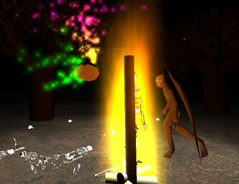 Terrible Halloween 3D Screensaver screenshot 2