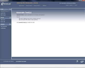 Test Generator Lab Advanced Edition screenshot 2