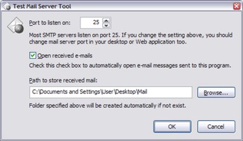 Test Mail Server Tool screenshot 2