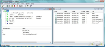 Test Script Runner screenshot
