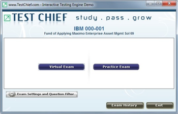 Testchief 1Z0-821 Practice Test Engine screenshot